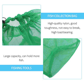 5 бр. Практични чанти за събиране на риба Полезни мрежести чанти за теглене на шнур Риболовни принадлежности