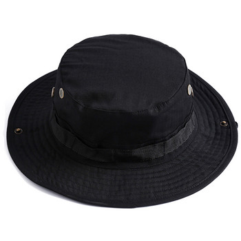 Multicam Boonie Hat Военни камуфлажни шапки с кофи Армейски лов на открито Туризъм Риболов Слънцезащитен протектор Рибарска шапка Тактически мъже