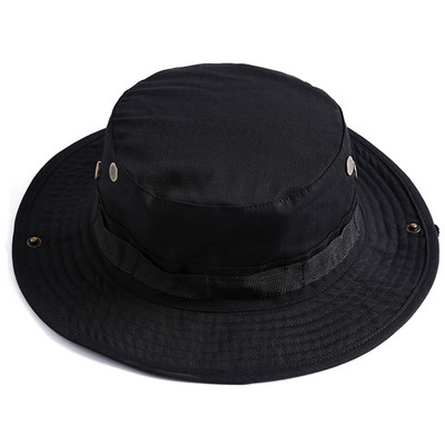 Multikaamera Boonie Hat Militaar kamuflaažist ämbrikübarad Armee Jaht Õues Matkamine Kalapüük Päikesekaitse Kalurimüts Taktikalised mehed