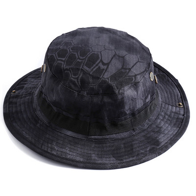 Multikaamera Boonie Hat Militaar kamuflaažist ämbrikübarad Armee Jaht Õues Matkamine Kalapüük Päikesekaitse Kalurimüts Taktikalised mehed