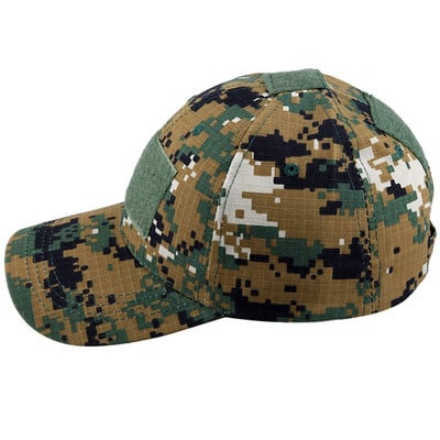Vojni taktički šešir Kamuflažne bejzbolske kape Američke vojske Muški Camo Browning Snapback šešir Ljetni sportovi na otvorenom Lov Ribolov Šeširi