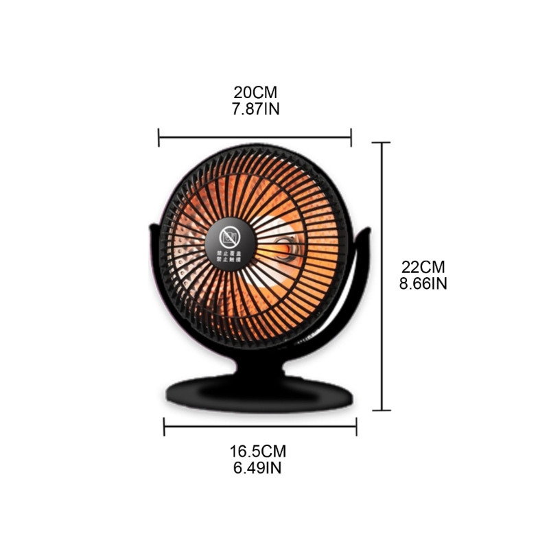 Mini nešiojamas stalinis kompiuteris Little for Sun Heater Stalinis elektrinis šildytuvas Namų biuro elektrinis ventiliatorius Biuro namų šildytuvas didmeninei prekybai