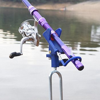 Нови 360-градусови регулируеми риболовни въдици от неръждаема стомана Скоба за държач Скоба за рибен инструмент Скоба за риболовен багажник Поддръжка на аксесоари