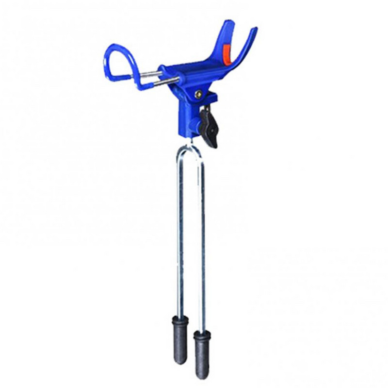 Naujas 360 laipsnių reguliuojamas nerūdijančio plieno meškerės laikiklis Žuvies įrankių laikiklis Žvejybos stovo įrankio atrama