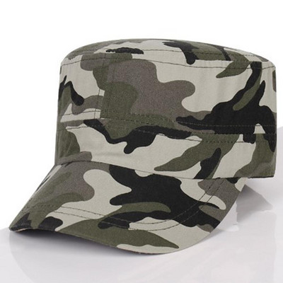 Fényvédő sapka divat terepszínű lapos felső sapkák alkalmi szabadtéri utazás sport csúcssapka tavasz ősz légáteresztő napernyő kalapok
