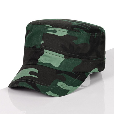 Fényvédő sapka divat terepszínű lapos felső sapkák alkalmi szabadtéri utazás sport csúcssapka tavasz ősz légáteresztő napernyő kalapok