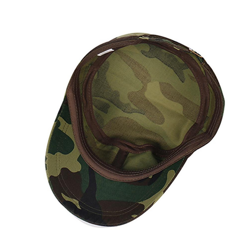 Αντηλιακό καπέλο μόδας καμουφλάζ Επίπεδα τοπ καπέλα Casual υπαίθρια ταξίδια Αθλητικά καπέλο κορυφαίας άνοιξης Φθινοπωρινά αναπνεύσιμα καπέλα αντηλιακού