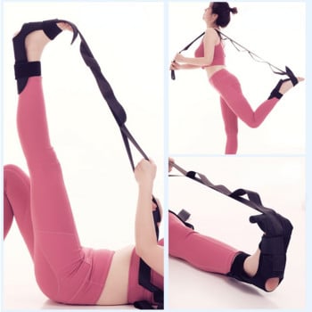 Ευελιξία Stretching for Ballet Stretch Strap for Yoga Cheer Dance Gymnastics Train ζώνη αποκατάστασης Αξεσουάρ γιόγκα