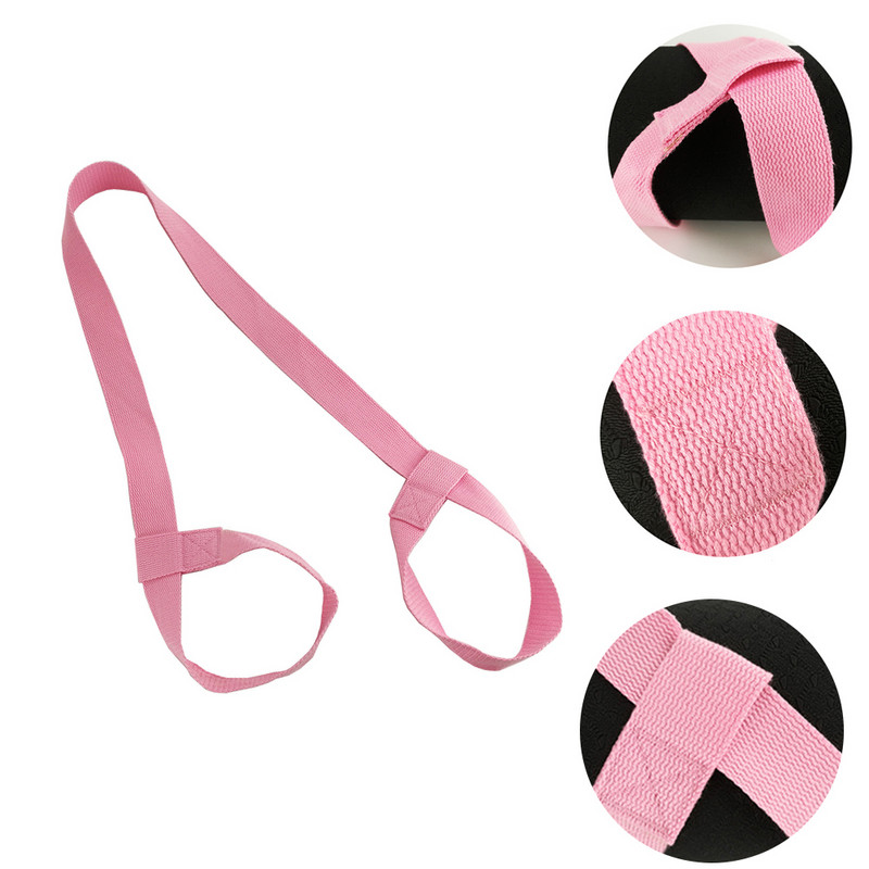 Podesiva prostirka za jogu Remen Držač za remen Sportska remen Nosač za ramena Vježbe Stretch Fitness Elastični pojas za jogu Oprema za fitness