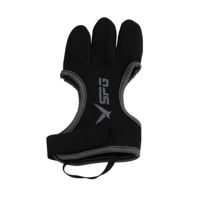 Spg Bow apsauginė pirštinė sustorėjusi šaudymo iš lanko rankų apsauga Minkšta patogi apsauginė rankų apsauga elastinga pirštinė vyrams, moterims