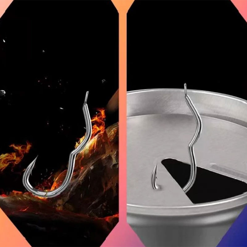 12 tk/pakk Uus leiutis kõrge süsinikusisaldusega terasest õngekonks, terava okaraga automaatne ümberpööratav konks karpkalapüügi tarvikutele