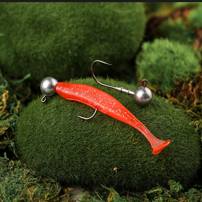 JYJ 10 τεμάχια 3,5g /5g/7g/10g/14g Βιδωτή κλωστή Άγκιστρο κεφαλής ψαρέματος για μαλακό δόλωμα δόλωμα σκουλήκι, αιχμηρά άγκιστρα ψαρέματος νέα