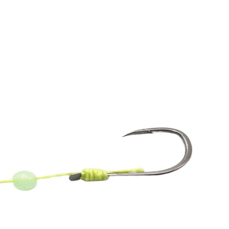 Penki keturkampiai masaliniai kabliukai žvejybos atvartui, sprogstamieji kabliukai, neleidžiantys vynioti PE lynų su žarnos anglies plieno kabliukais