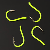 50 gab. Luminous Fishhooks Makšķerēšanas piederumi Makšķerēšanas piederumi Oglekļa tērauds #8 / #9 / #10 / #11 / #12 / #13
