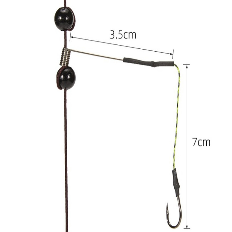 15-40 g karpių žvejybos masalai narvai Kabliukas iš anglies plieno, tuščiaviduris karpių žvejybai dirbtiniu masalu