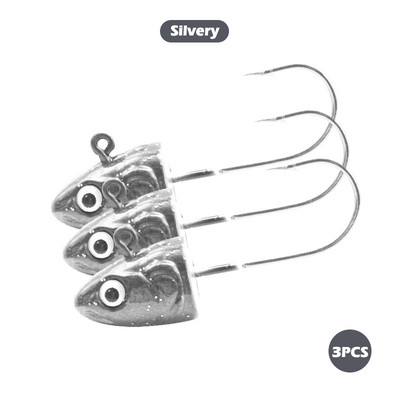 3 tk kalapea konks värviline kaalutud konks 3,5 g 5 g 7 g 10 g jigipea konks kalalant pehme sööt kalakonks kalastustarbed