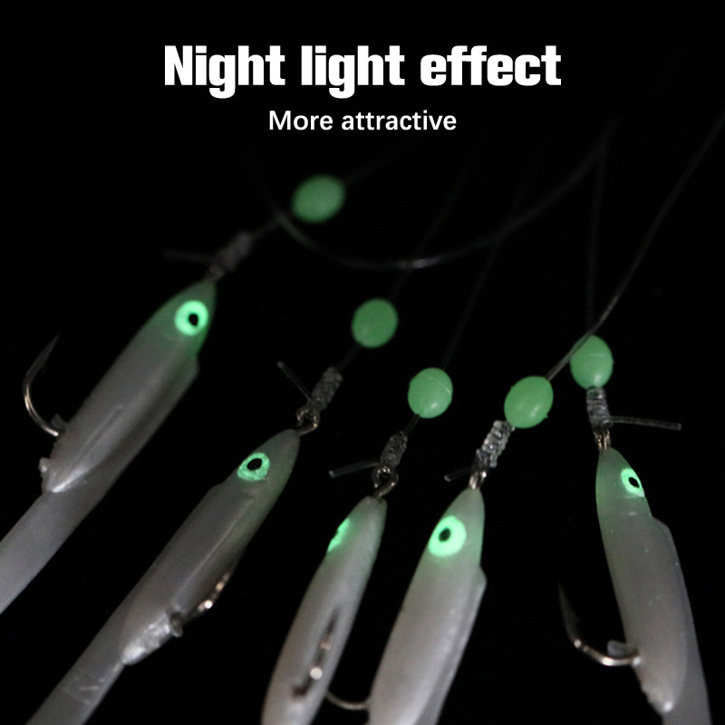 1 rinkinys naktinio apšvietimo peilis Žuvies kalmarų iešmo kabliukai Ishini ungurių iešmo kabliukai 5 jūrinės žvejybos gėlavandeniai biomimetiniai žuvų iešmo kabliukai