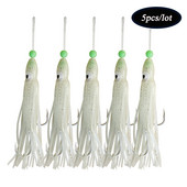 AS Glow Octopus Squid szoknyák Horgok Inchiku Jig Lassú Gyorsan Jiggging Fém Eső Sósvízi Horgászcsali Pesca Assist Tackle