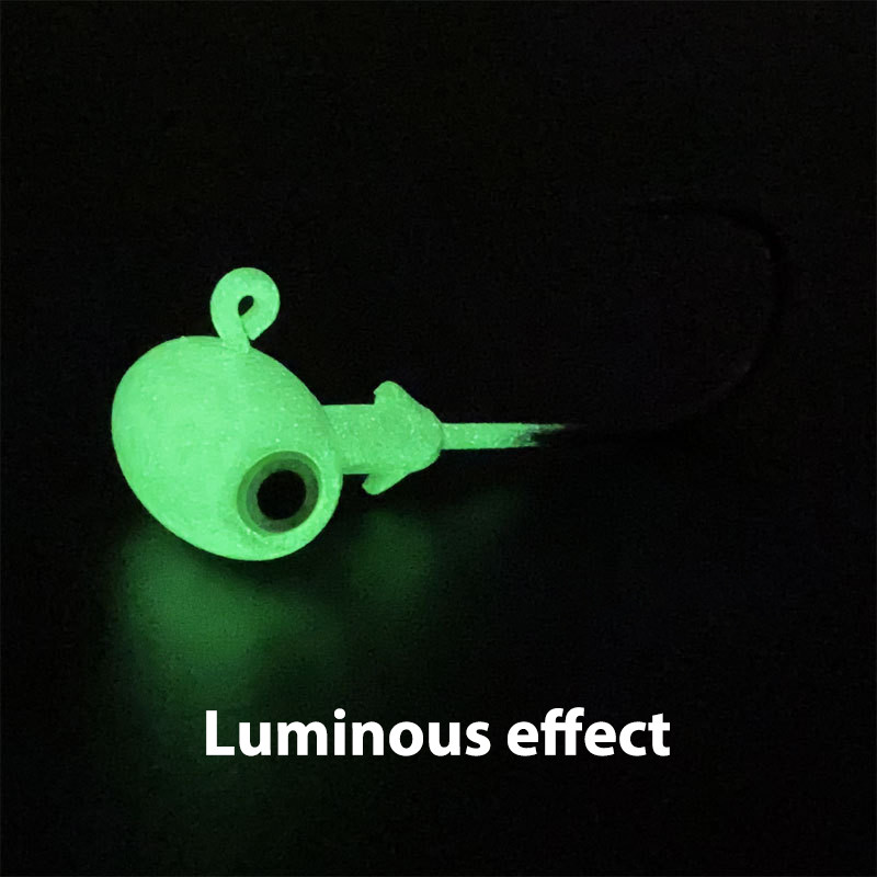 5 db/tétel ólomfej horog horog horog szöges horog 3D halszem 3,5g/5g/7g/10g/14g horgásztartozékok