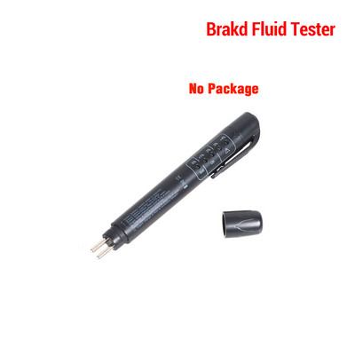 Automaatne vedeliku testimine Pidurivedeliku testeri pliiats 5 LED indikaatorekraan DOT3/DOT4 elektroonilise pliiatsi pidurivedeliku testeri jaoks Digital