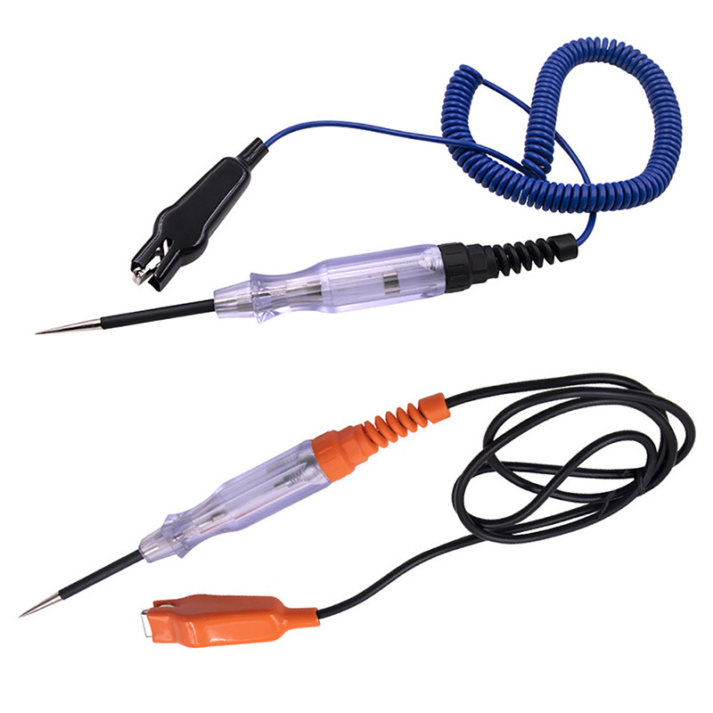 Automaatne DC 6V 12V 24V DC auto pinge vooluahela tester, pikk sondipliiats Autoparandustööriistad vooluringide, kaitsmete, lülitite kontrollimiseks