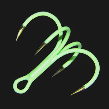 6/10 τεμ. Τεχνητό φωτεινό άγκιστρο άγκυρας Noctilucent με τέσσερις γάντζους φωτός νύχτας, γάντζος ψαρέματος