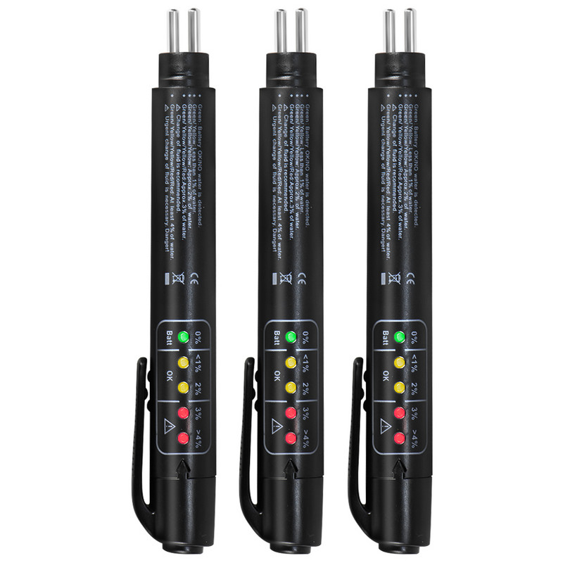 Universalūs automobilių priedai Stabdžių skysčių testerio diagnostikos įrankiai Tikslios alyvos kokybės 5 šviesos diodai Automobilių transporto priemonių stabdžių skysčio tikrinimo įrankis