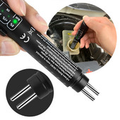 Automašīnu remonta pārbaudes rīki Auto bremžu šķidruma bremžu eļļas pārbaudes pildspalva Bremžu šķidruma testeris eļļas kvalitātes pārbaudes LED displeja testēšanas rīki
