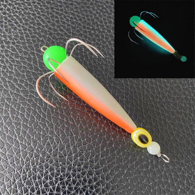 Aštuonių diržų kabliukas Korpusas plonas supaprastintas vandens lašų dizainas Fishhook Įprastas kabliukas Aštuonių kartų kabliukas Antrinis kabliukas