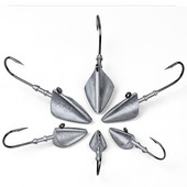 2 vnt/stal. Trikampio galvutės kabliukai Žvejybos kabliukai Jig Head 7g 10g 15g 21g 28g 35g Minkšto masalo kabliukai Žvejybos trikampiai kabliukai