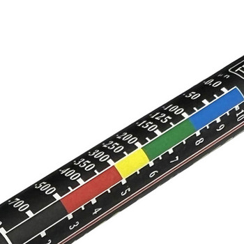 Тестер за дебелина на боята на автомобила Писалка с магнитен накрайник Индикатор за скала Преносим тестер за боядисване на автомобила Измервател на покритието Тест за проверка при сблъсък