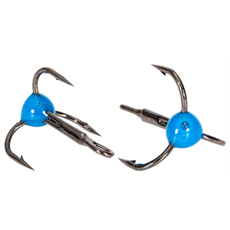 Cârlig ascuțit ghimpat rotund îndoit Mini cârlig înalte de pescuit Cârlig cu trei ancore Cârlig cu plumb din oțel cu conținut ridicat de carbon Unelte de pescuit