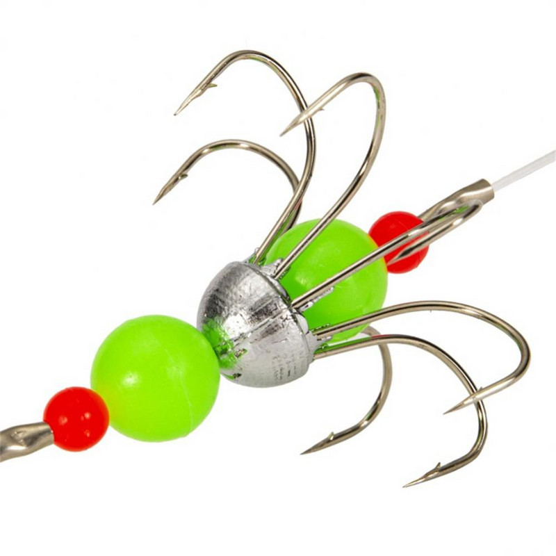 Kalmarų kabliukas Patogus Ryškių spalvų žvejybos įrankių priedai Aštuonkojų kabliukas Daug anglies plieno metalinis masalas Abs žvejybos kabliukas kieti blizgučiai