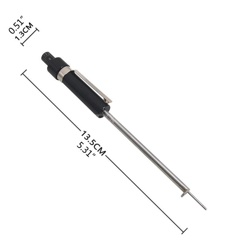 Stabdžių trinkelių matavimo matuoklis Stabdžių trinkelių skalė Stabdžių trinkelių aptikimo rašiklis Stabdžių trinkelių bandymas Specialus automobilio padangų įrankis