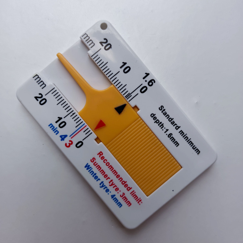 Μετρητής βάθους ελαστικού τροχού αυτοκινήτου 0-20 χιλιοστά Βυθόμετρο πέλματος ελαστικού Ένδειξη βάθους Μετρητής μετρητής τρέιλερ μοτοσυκλέτας Van Measure Tool TXTB1