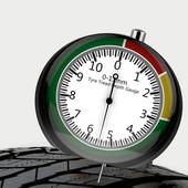 Automobilių ratų padangų protektoriaus gylio matavimo liniuotės sunkvežimių furgonų skaitmeninės rodyklės stebėjimo įrankis padangos protektoriaus rašto gylio aptikimo matuoklis