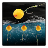 Nėrimo adata * 1 strypas * 12 kabliukas * 3 karpių žvejybos kostiumas nuo dugno, specialus Europos karpių žvejybos reikmenų rinkinys