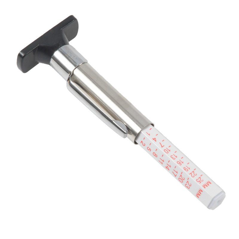 Στυλό μέτρησης ελαστικών αυτοκινήτου 1/2 τμχ 25 mm Εργαλείο μέτρησης βάθους πέλματος ελαστικού αυτοκινήτου Universal Μετρητές πάχους μετρητής βάθους ελαστικού αυτοκινήτου