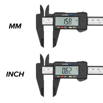 150 мм 100 мм електронен цифров калипер циферблат Нониус калипер габарит микрометър инструмент за измерване цифрова линийка