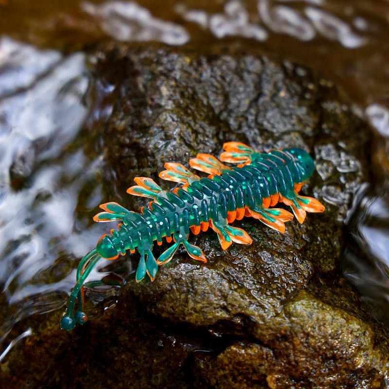 Sougayilang 12tk Worm Bait 55mm 70mm kalasööt Ujuv magevees Swimbaits Silikoonist pehme sööt karpkala bassi haugi püügiks