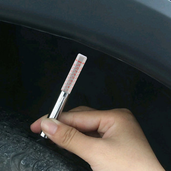 Μετρητής βάθους πέλματος ελαστικού αυτοκινήτου Μετρητής βάθους πέλματος ελαστικού αυτοκινήτου Ανίχνευση φθοράς αυτόματου ελαστικού με έγχρωμο στυλό μέτρησης ψηφιακό σύστημα παρακολούθησης δαγκάνας