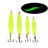1 tk 5g 7g 10g 13g metallist helendav lusikas peibutussööda vurr Hard Fishing Lure litrid sulgedega konksud Vobbler Bass Pesca Tackle