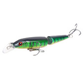 CHENGBIN 2 segmentų jungtiniai žūklės masalai 10,5 cm 9 g lankstomi Minnow vobleriai su dirbtiniu masalu, skirti lydekų žūklės reikmenims