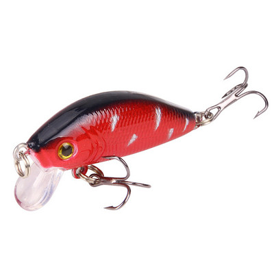 Minnow püügilant 50mm 4,2g Topwater Hard Bait Wobbler Jig Bait Crankbait Carp Striped Bass Pesca püügivahendite tarvikud