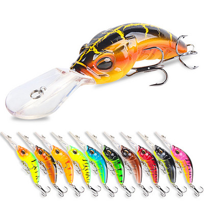 1 vnt Minnow žvejybos masalas 10,4 cm14,5 g plaukiojantis kietas voblerio masalas Crankbait karpis dryžuotas ešeris Pesca žvejybos reikmenys SwimBait