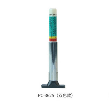 25 мм писалка за измерване на автомобилни гуми Универсален инструмент за измерване на дълбочината на шарката на протектора на гумите Автомобилен измервател на дълбочината на гумите Дебеломери