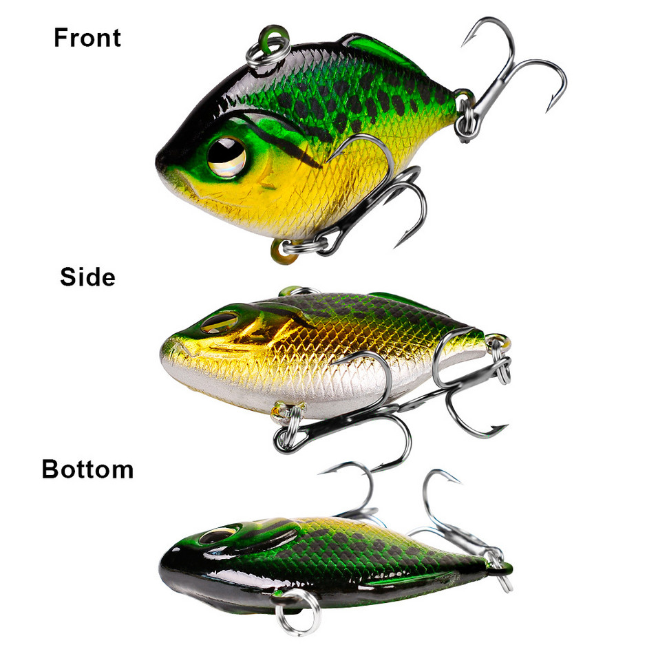 4 részes horgászcsalik spinnerbait vegyes keményfém csalik inline