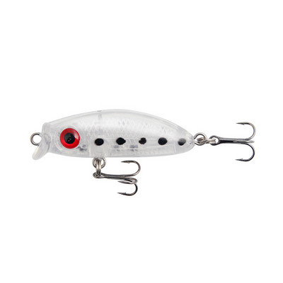 Mini plaukiojantys Minnow vobleriai žvejybos masalai 4,3 cm/3g upėtakis Dirbtinis plastikas Hard Bait Jerkbait Crankbait Bass žvejybos reikmenys