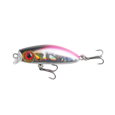 Mini plaukiojantys Minnow vobleriai žvejybos masalai 4,3 cm/3g upėtakis Dirbtinis plastikas Hard Bait Jerkbait Crankbait Bass žvejybos reikmenys