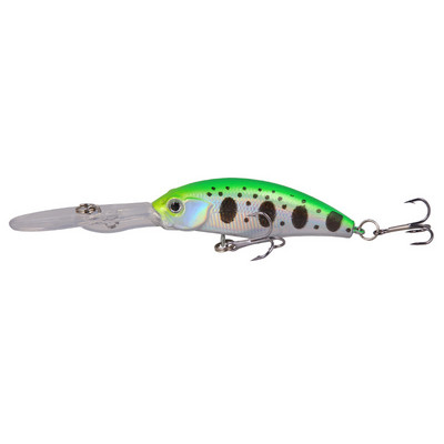 1 τεμ. Floating Deep Diving Minnow Fishing Lure 10cm 7,5g Crank Wobblers Isca Artificial Bait Treble Hooks Tackle Bass Crankbait